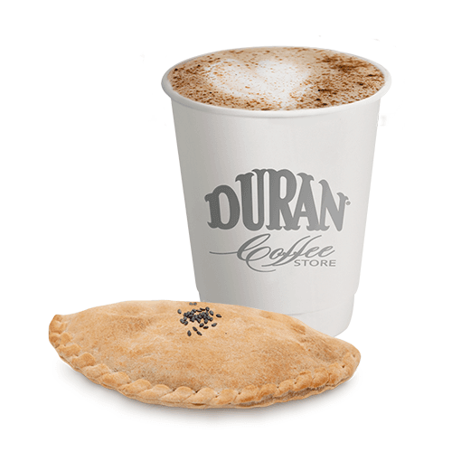 CAPPUCCINO 12 OZ + EMPANADA DE ELECCION