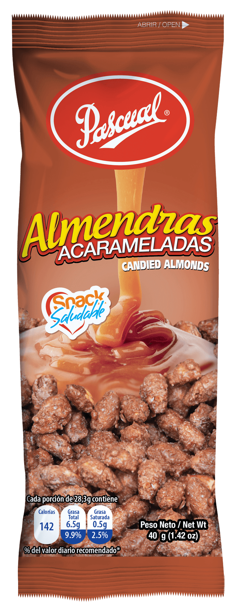 ALMENDRA ACARAMELADA 40G