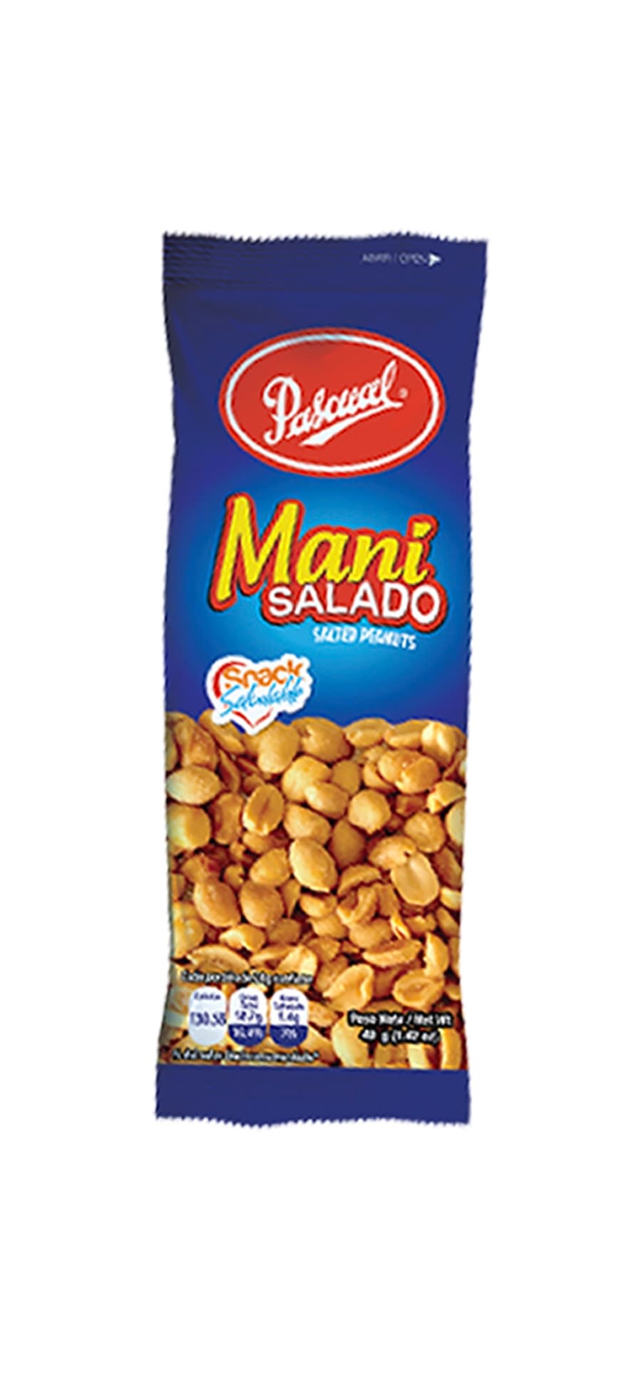 MANI SALADO 40G NR