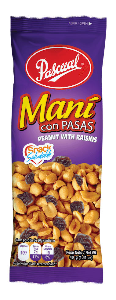 MANI CON PASAS 40G