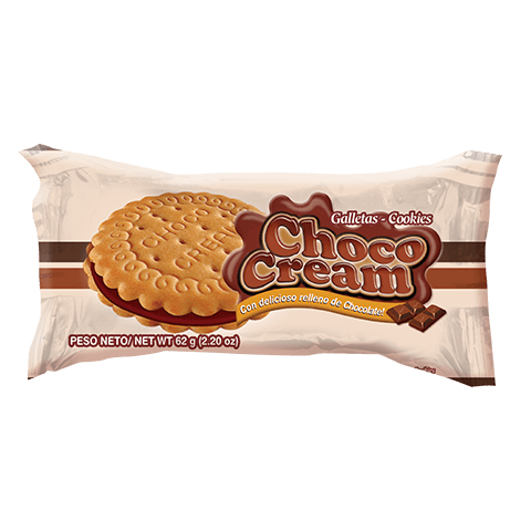 GALLETA CHOCO CREAM CHOCOLATE 62G